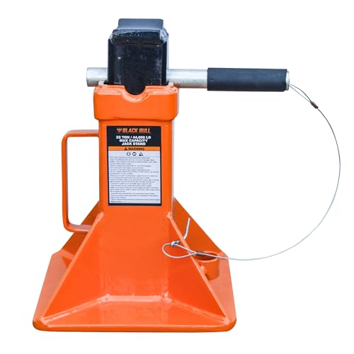 Buffalo Tools JS22SET: 22 Ton Jack Stand Set (2Pk) - size: 22 Ton