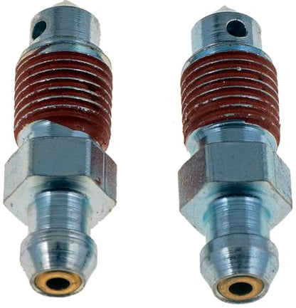 Dorman 12701 Brake Bleeder Screws - Quick Bleeders - 3/8-24 X 1-3/16 in. | Fits Select Models, 2 Pack