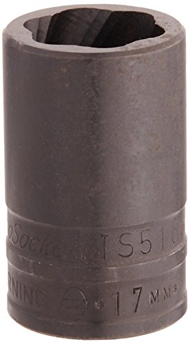 Williams TS51669 1/2 Drive Turbo Socket, 17mm - size: 17 MM