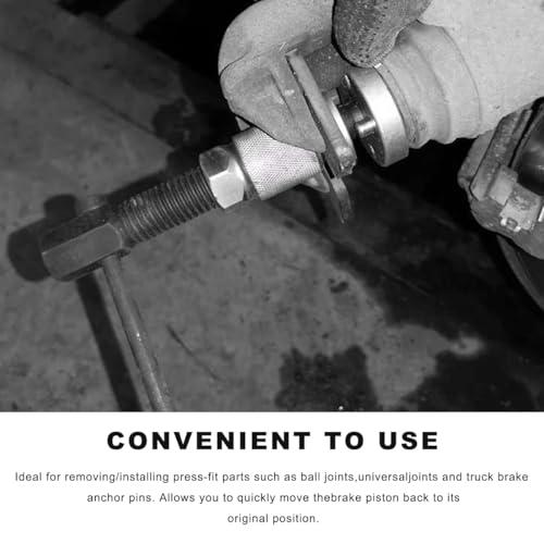 Brake Caliper Piston Rewind Tool, Brake Piston Compressor Tool Set for Rear Brake Pad Replacement, Universal Car Rear Brake Pad Wind Back Tool for Disk Brake Pad, Car Accessories