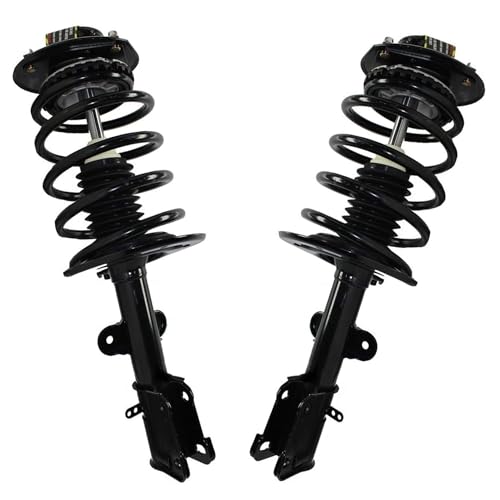 Detroit Axle - 4pc Struts Shocks Kit for 2004-2008 Chrysler Pacifica, 2 | Front Ready Struts with Coil Spring 2 Rear Shock Absorbers Assembly 2005 2006 2007 Replacement Suspension Kit - size: 4AQ54027/ 4 Struts