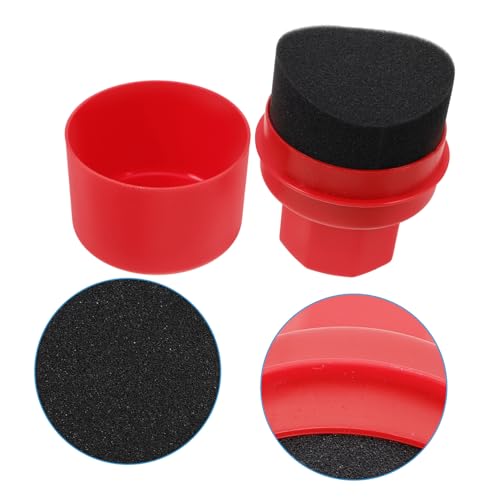 Ciieeo Tire Shine Applicator Sponge Pad Set High Density Waxing Tool for Cars Handheld Tire Dressing and Polishing Kit for Auto Detailing and Wheel Care