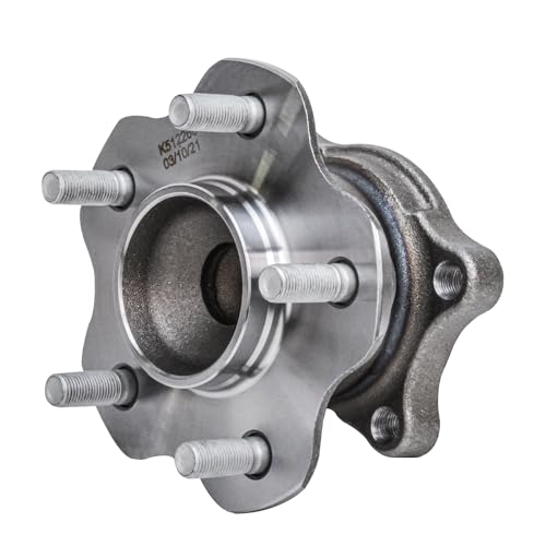 Detroit Axle - Pair Rear Wheel Bearing Hubs for 2002-2006 Nissan Altima 2004-2008 Maxima 2004-2009 Quest 2 Wheel Hub Bearings Assembly 2005 Replacement - style: 512268 x2/Pair