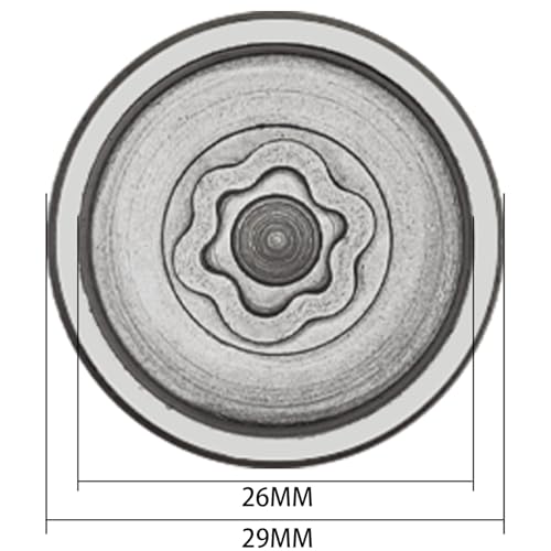 072 Wheel Locking Nut Key for BMW Mini, Socket (OD 29mm-ID 26mm) | Wheel Lock Nut Socket Adapter, Anti-Theft Lug Nut Removal Tool, Anti-Theft Screw Remover, Repair Tool, Tyre Fitting, garage - size: Socket 072