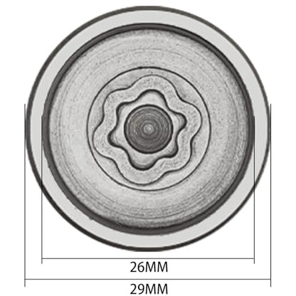 072 Wheel Locking Nut Key for BMW Mini, Socket (OD 29mm-ID 26mm) | Wheel Lock Nut Socket Adapter, Anti-Theft Lug Nut Removal Tool, Anti-Theft Screw Remover, Repair Tool, Tyre Fitting, garage - size: Socket 072