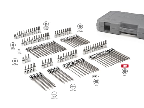 TEKTON Bit Socket Set, 110-Piece | SHB91317