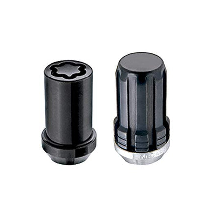 McGard 65562BK SplineDrive Wheel Installation Kit (1/2-20 Thread Size) Black with Wheel Locks for Jeep
