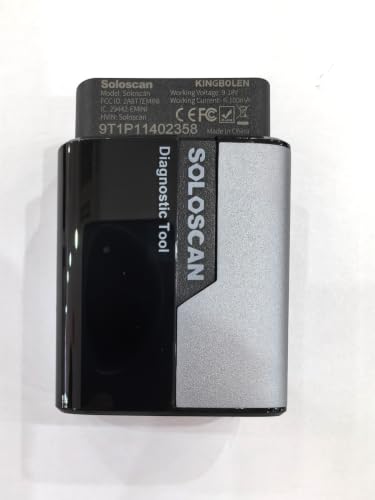 KINGBOLEN Soloscan for GM OBD2 Scanner Bluetooth, Lifetime Update | Bidirectional Scan Tool for iOS & Android, All Reset Service, Full System Diagnostic Tool for Buick/Chevy/Cadillac/GMC
