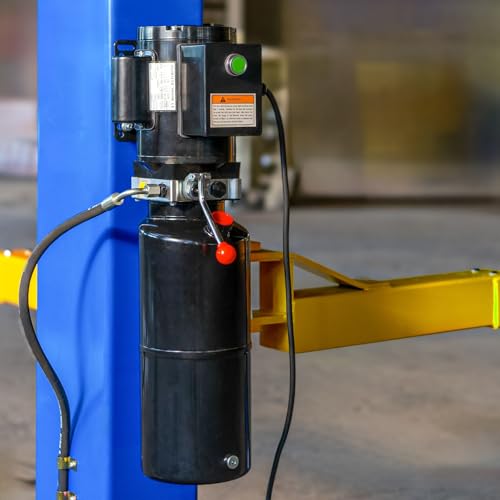XK-L1100 Auto Lifts 10000lbs Car Lift 220V Two Post Auto Truck Clear Floor Hoist with 36 Months Part Replacement - color: Model L1100-220V