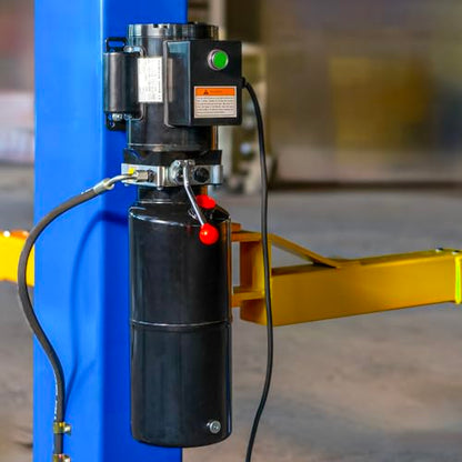 XK-L1100 Auto Lifts 10000lbs Car Lift 220V Two Post Auto Truck Clear Floor Hoist with 36 Months Part Replacement - color: Model L1100-220V