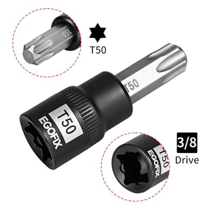 3/8 Inch Drive x T50 Torx Bit Socket - style: 3/8 T50