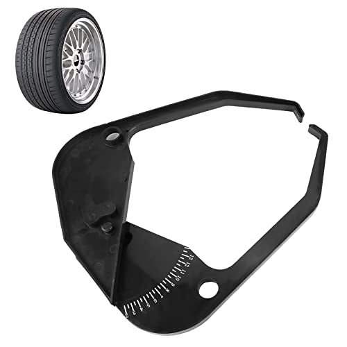Watris Veiyi Car Tire Caliper, Wheel Caliper Tool, Wheel Width Caliper | Portable Wheel Rim Width Measuring Tool, Tire Balancer Car Wheel Caliper Car Measuring Tool