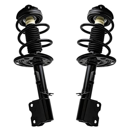 Detroit Axle - Front Struts & Coil Springs Rear Shock Absorbers Replacement for 2009-2013 Nissan Murano - 4pc Set - size: 4AQ47400/Shock Kit
