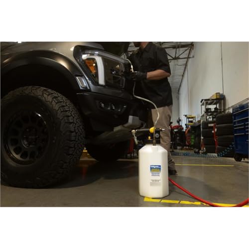 Mityvac MV7110 Fluid Extractor Dispenser for Evacuating, Topping-Off, Refilling Reservoirs or Bleeding Hydraulic Brake/Clutch Systems, 2.5 Gallon, 120 PSI, Compressed Air, Vacuum or Positive Pressure - style: MV7110