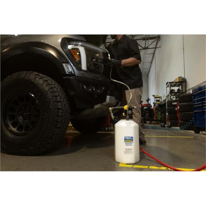 Mityvac MV7110 Fluid Extractor Dispenser for Evacuating, Topping-Off, Refilling Reservoirs or Bleeding Hydraulic Brake/Clutch Systems, 2.5 Gallon, 120 PSI, Compressed Air, Vacuum or Positive Pressure - style: MV7110