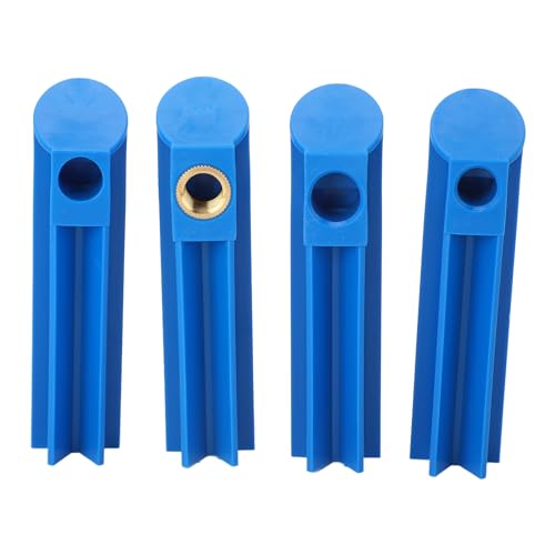 4PCS Fuel Injector Cleaner Adapter Kit, Universal Injector Flush Cleaning Tool for Car and Motorcycle, ABS Durable Nozzle Adaptors Compatible with All Fuel Injection