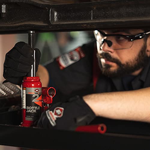 AFF Heavy Duty 2 Ton Bottle Jack, Manual, Machine Hardened Steel Saddles, Centered Pumps and Rams, 3502 - size: 2 Ton Capacity, style: Heavy Duty
