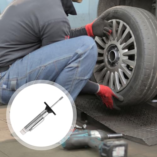 Happyyami Car Tire Depth Gauge 0-25mm Plastic Tread Measuring Tool for Accurate Tire Thread Depth Measurement Safety Suitable for DIY Enthusiasts and Professionals of Vehicles