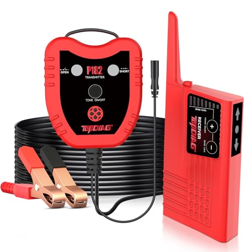 Wire Tracer Electrical Automotive Short Circuit Finder, Short Open Circuit Finder, Circuit Tracer for Shorts and Opens, Circuit Breaker Finder Tool, P182