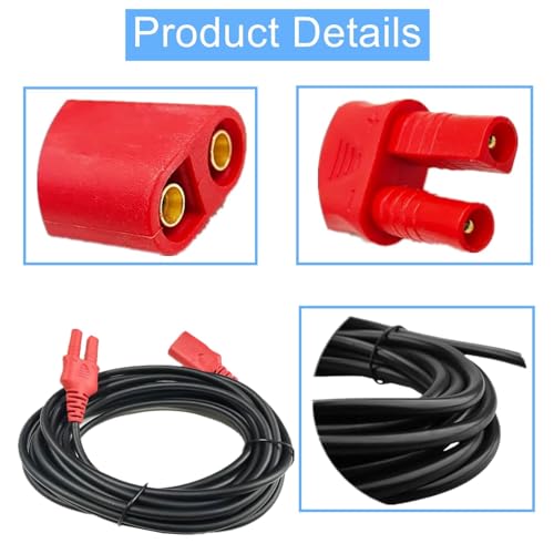 PPTK0027 20FT Extension Cable Compatible with Power Probe 3, 3S, 3Ez Power Circuit Probe Diagnostic Tool - Heavy Duty 20 Foot Automotive Tester Lead Replacement