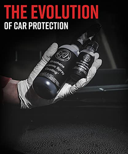 Adam's Polishes Graphene Ceramic Spray Coating - Sprayable Graphene Oxide Ceramic Coating for Cars, Boats, RV's & Motorcycle | Adds Extreme Gloss, Depth, Shine & Protection - style: Combo Kit
