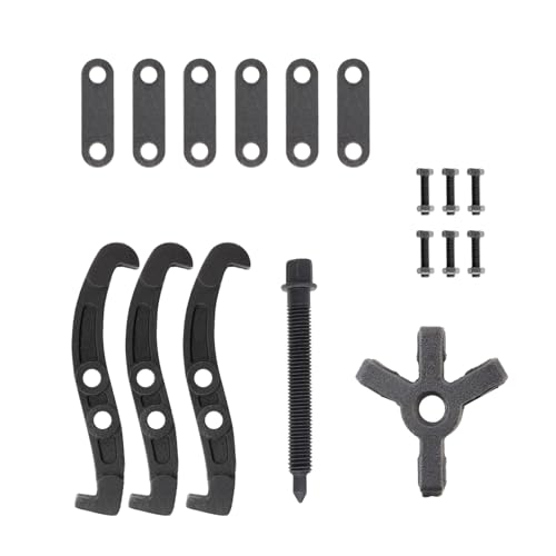 ChgImposs 4 Inch 2-Jaw & 3-Jaw Bearing Puller, High Carbon Steel Gear and Pulley Remover Tool for Automotive, Motorcycle, and Machinery Repair - size: 4 Inch