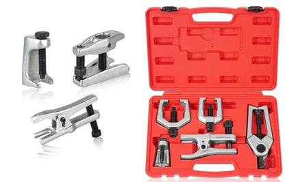 DAYUAN 3Pcs Ball Joint Separator Set Bundle with 5pcs Professional Front End Service Tool Kit