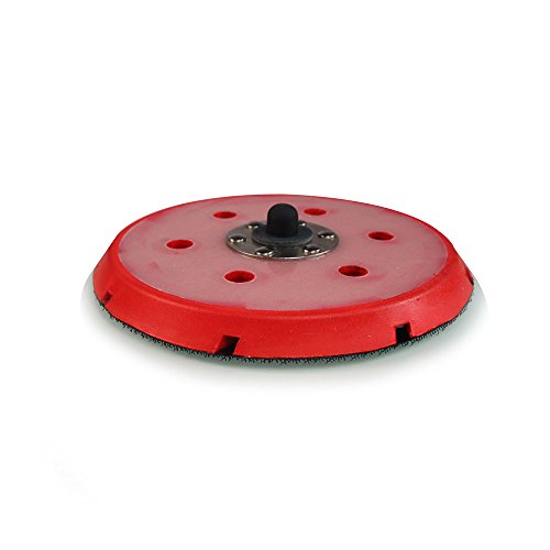 Chemical Guys Torq-BUFLC_202 R5 Dual-Action Backing Plate with Hyper Flex Technology (6 Inch), Red - size: 6 Inch Dual Action