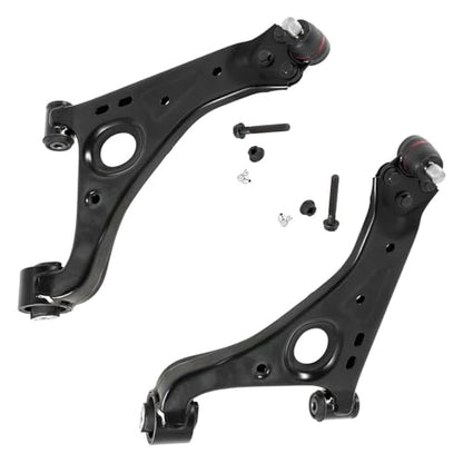 Detroit Axle - FWD Front End Suspension Kit for Buick 13-22 Encore Chevy Trax, Struts and Coil Spring Lower Control Arms with Ball Joint 2013 2014 2015 2016 2017 2018 2019 2020 2021 2022 Replacement - size: 4CQ50682/Big Kit
