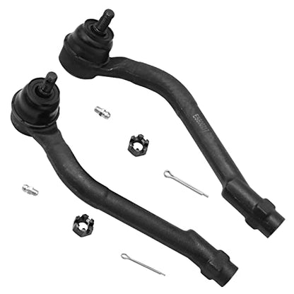 Detroit Axle - 8pc Front End Suspension Kit for Hyundai 15-17 Azera, 14 Sonata, 14-15 Kia Optima, 2 Lower Control Arms w/Ball Joint 2 Sway Bar Links 4 Tie Rod Ends 2014 2015 2016 2017 Replacement - size: 8CS48198/8PC
