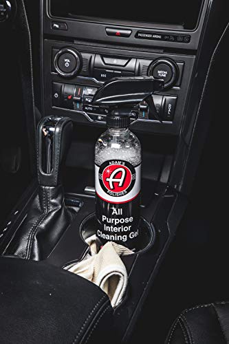 Adam's Polishes All Purpose Interior Cleaning Gel - Best For Detailing Leather Seats Vinyl Carpet Upholstery Plastic Rubber Interior Surfaces Floor Mats & Car Accessories Boat RV Motorcycle Parts - size: 128 Fl Oz (Pack of 1)