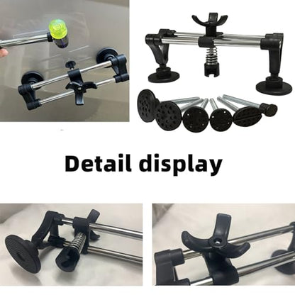 150pcs/set Paintless Dent Removal Kit for Car,Auto Body Repair Tool Dent Removal Tools, Hail Damage Repair Tools Bodywork Dings Dent Puller Remover kit - size: 150PCS