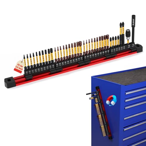 ELEAD 38-Piece Hex | Torx | Phillips Screwdriver Bit Set with 2.5” & 4” Bit Holder, Magnetic Bit Storage Rail, Allen Wrench Drill Bit Set, Tamper Proof Star Bit Set, S2 Steel - style: 38-Piece