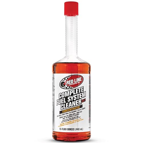 Red Line 60103 SI-1 Complete Fuel System Cleaner - 15 Ounce- Fuel Injector Cleaner and Carburetor Cleaner for Corrosion Prevention and Injector, Valve, and Combustion Chamber Deposit Removal - size: 15 Fl Oz (Pack of 1)