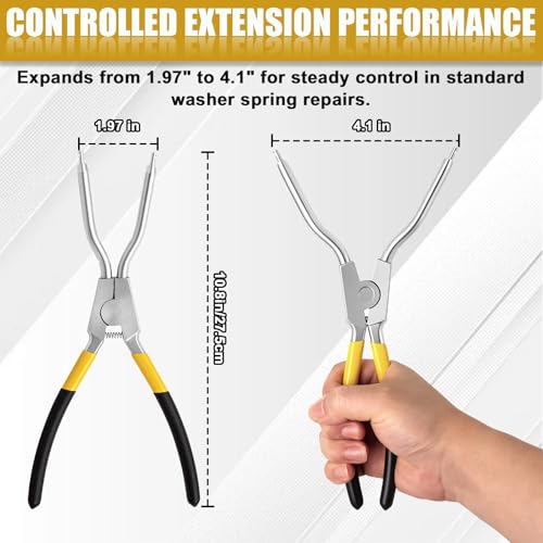 383EER4001A Spring Expansion Tool Compatible with LG Washing Machine | Washer Inner/Outer Tub Spring Removal Tool Replacement, Spreads to 4.1" - color: Multi(2" to 4.1")