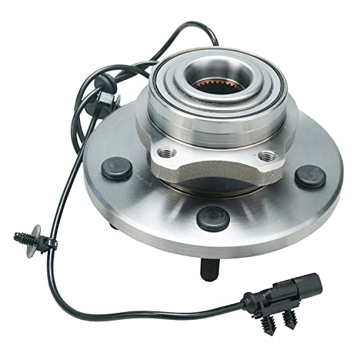 Detroit Axle - Rear 2pc Wheel Bearing Hubs for 2007-2008 Chrysler Pacifica, 2 Wheel Bearing and Hubs Assembly Replacement - style: 512330 x2/Pair