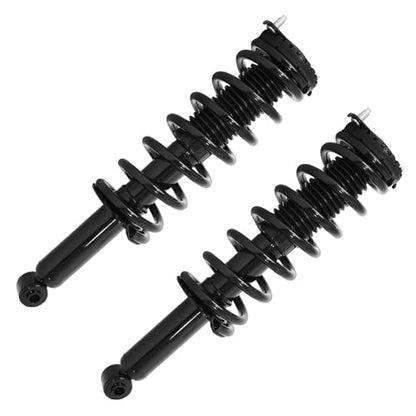 Detroit Axle - Front Rear Struts for 2005 2006 2007 2008 2009 | Subaru Outback, 4 Struts with Coil Spring Assembly Replacement Complete Quick Struts - size: 4Q59074/ 4 Struts