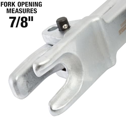OEMTOOLS 37308 Ball Joint Separator, Adjustable 1 1/8 to 2 1/8 Inch Range, 3/4 Inch Forcing Bolt, Easy Puller Tool for Front Wheel Drive Vehicles