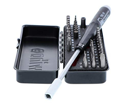 Wiha 75980 39 Piece ESD Safe Go Box Micro Bits Set