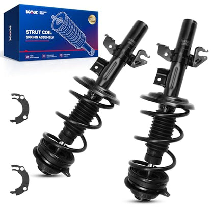KAX Front Strut & Coil Spring Assembly Set Driver & Passenger Sides Compatible with 2013-2016 Dodge Dart, Replaces OE# 172641/172642 - size: 13-16 Dodge Dart-Front