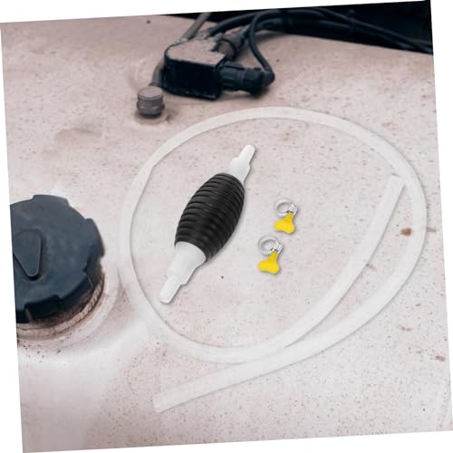 1Set Transfer Pump Kit Manual Siphon Hose for Automotive Oil Transfer Durable Liquid Sucker Pump Versatile and Practical Tool for Home Use