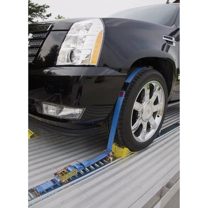 Erickson 09162 E-Track Moveable Wheel Chock,1 pk