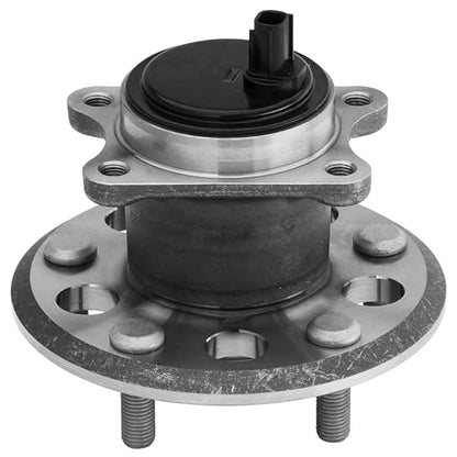 Detroit Axle - 2 Rear Wheel Bearing and Hubs Assembly for Toyota Camry 2012-2017/ Avalon 2013-2018, 5-Lug w/ABS Rear Left Driver Side, 2014 2015 2016 Wheel Bearing and Hubs Assembly Replacement - style: 512454_512455/Pair