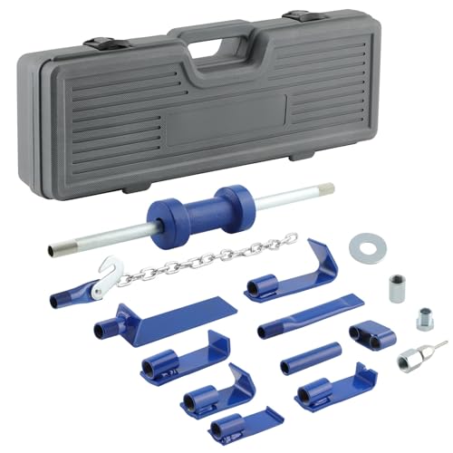 maXpeedingrods 13LBS Dent Puller Slide Hammer Car Dent Removal Tool Kit, Heavy Duty Auto Body Dent Repair Tool Kit, Automotive Dent Remover, 18 Pieces Slide Hammer Puller Set, Blue - size: 13LBS