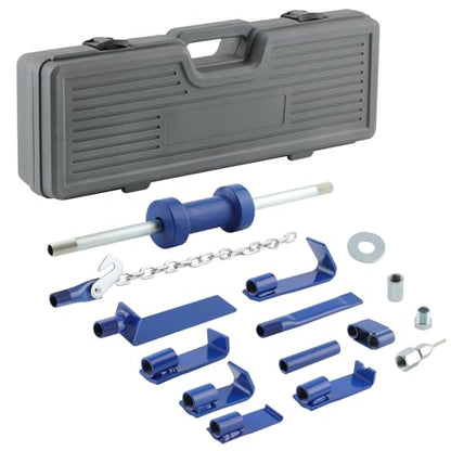 maXpeedingrods 13LBS Dent Puller Slide Hammer Car Dent Removal Tool Kit, Heavy Duty Auto Body Dent Repair Tool Kit, Automotive Dent Remover, 18 Pieces Slide Hammer Puller Set, Blue - size: 13LBS