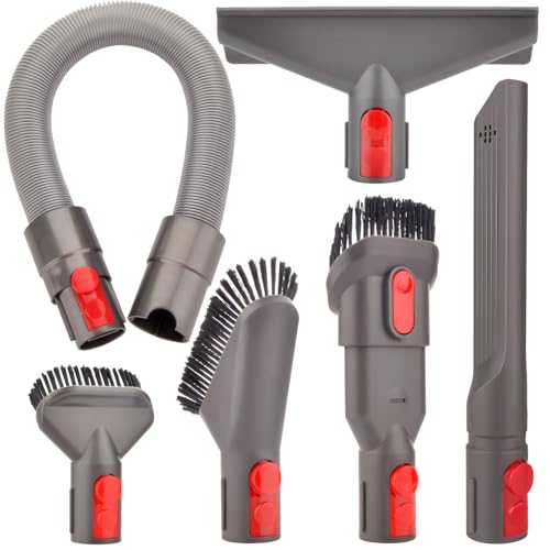 Attachments Kit for Dyson V15 V15s V9 V8 V11 V12 V10 V7 Gen5 Cordless Vacuum Cleaner,Compatible with Detect/Absolute/Outsize/Slim Accessories Replacement Brush Parts - size: AA:Hose Attachment Kit