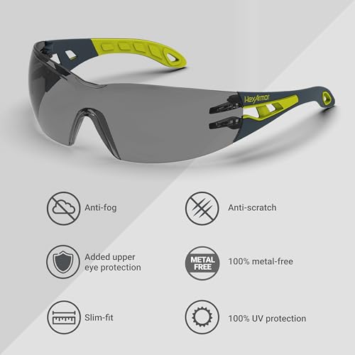 HexArmor MX200S Safety Glasses - color: Grey 23% / Trushield