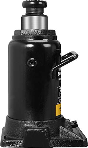 Torin 12 Ton (24,000 LBs) Hydraulic Car Bottle Jack for Auto Repair and House Lift, Black, AT91207AB