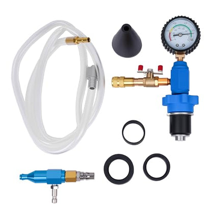DAYUAN Cooling System Vacuum Purge Radiator Coolant Refill Tool Kit Bundle with Inner Tie Rod Removal and Installation Tool Kit