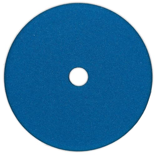 RUPES 9.DA150H Pack of 1 Blue D-A Coarse Cutting Foam Pad 150mm | Ideal for Paint Correction & Gloss Enhancement | Mild to Severe Defect Removal | Compatible with 5" Backing Plate - size: Coarse 150mm, style: Pack of 1